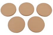 Ronde zitkussens 5 stuks bruin Tangara Groothandel voor Kinderopvang inrichting2